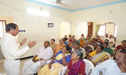 In this meeting Magi Ramalingam spoke about the cause of diabetic and how to overcome it.