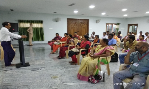A 2 day healthy Living program has been conducted for the general public at IAMI, Coimbatore.